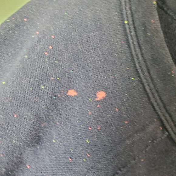 American Fighter Womens Blue Cut Out Crewneck Long Sleeve Sweatshirt Size XL - Picture 4 of 8